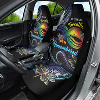 Polynesian Memorial Car Seat Cover As Long As I Breathe You'll Be Remembered LT01 - Polynesian Pride