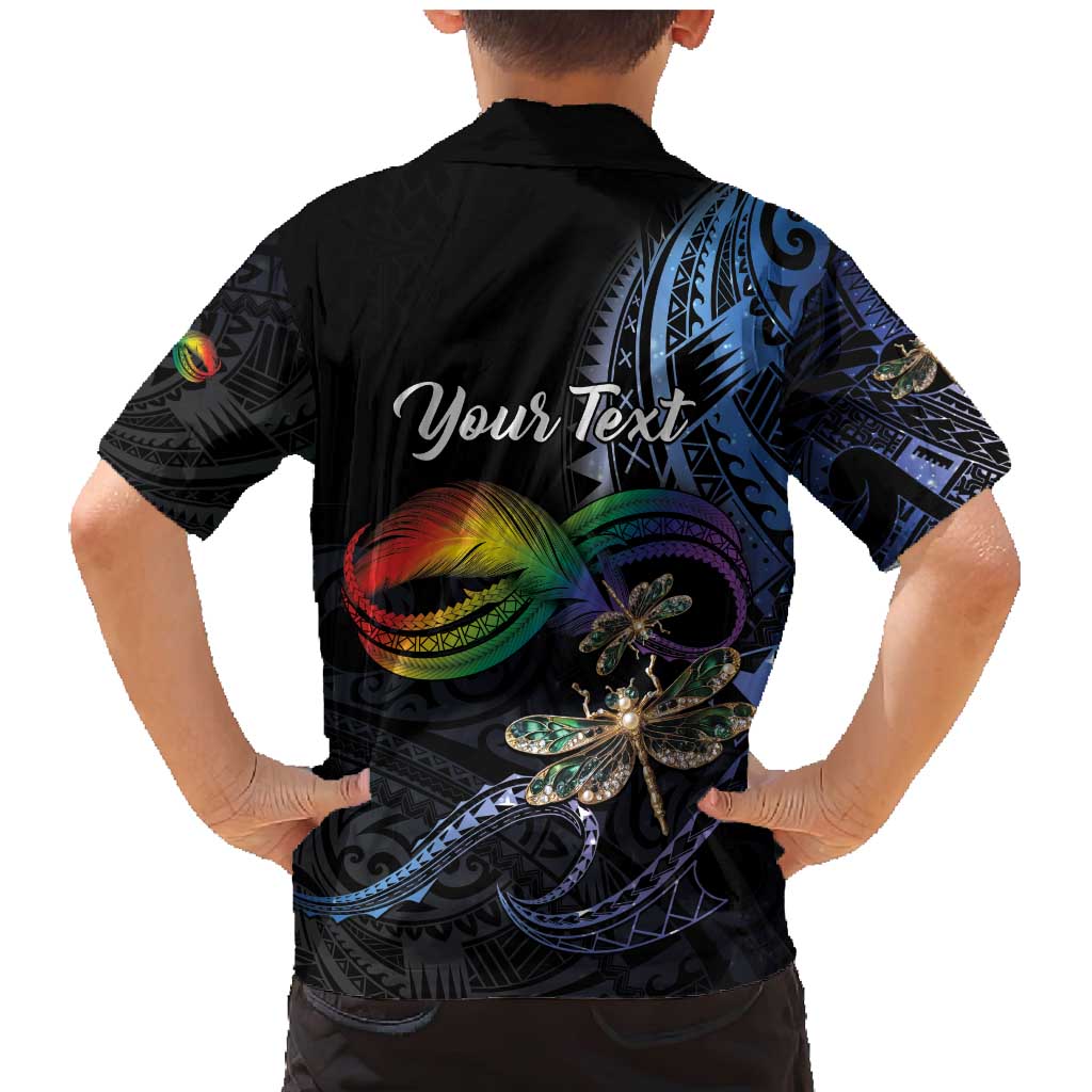 Personalised Polynesian Memorial Family Matching Mermaid Dress and Hawaiian Shirt As Long As I Breathe You'll Be Remembered