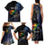 Personalised Polynesian Memorial Family Matching Tank Maxi Dress and Hawaiian Shirt As Long As I Breathe You'll Be Remembered