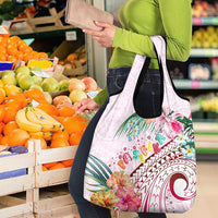 Pasifika Festival Grocery Bag Tribal Pattern Tropical Style