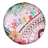 Pasifika Festival Spare Tire Cover Tribal Pattern Tropical Style