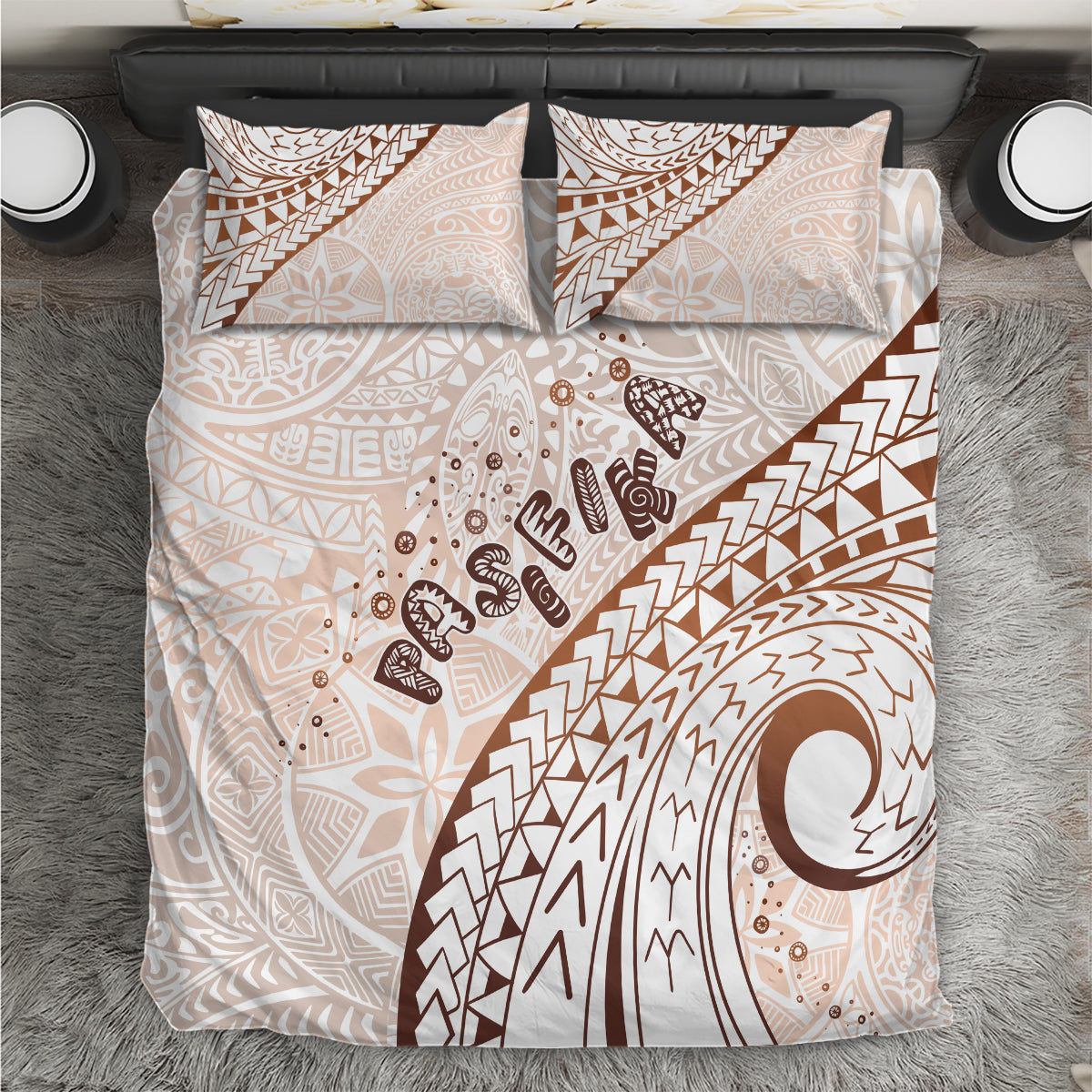 Pasifika Festival Bedding Set Vintage Tribal Pattern