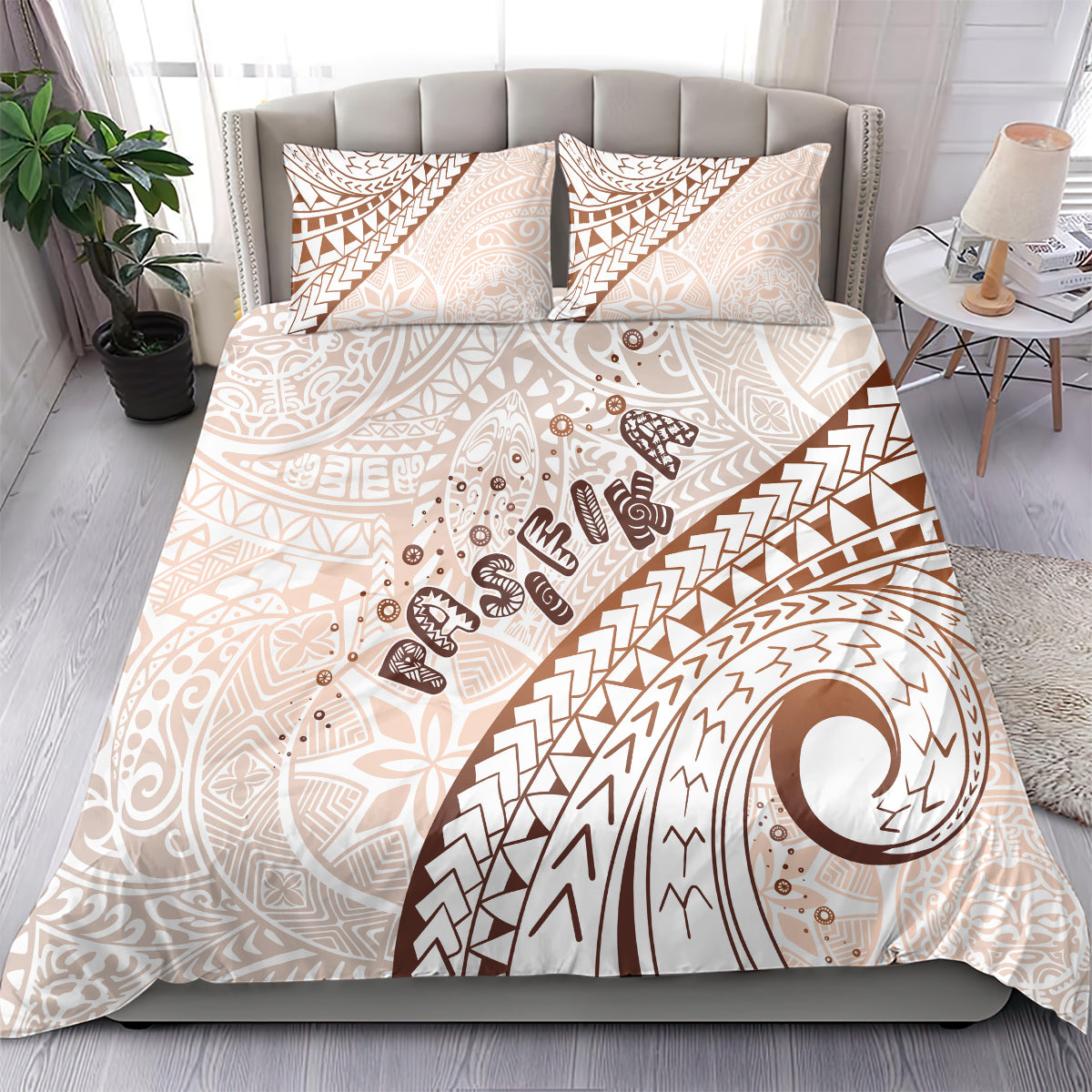 Pasifika Festival Bedding Set Vintage Tribal Pattern