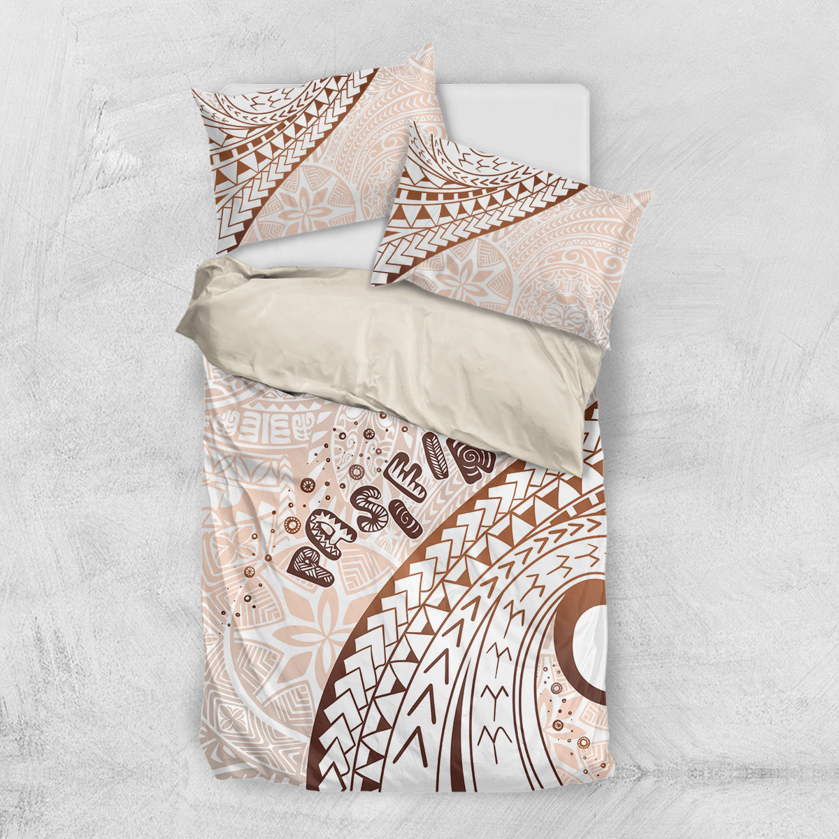 Pasifika Festival Bedding Set Vintage Tribal Pattern