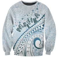 Pasifika Festival Sweatshirt Tribal Pattern Blue Version LT01 Unisex Blue - Polynesian Pride