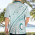 Pasifika Festival Hawaiian Shirt Tribal Pattern Teal Version LT01