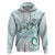 Pasifika Festival Hoodie Tribal Pattern Teal Version LT01 Pullover Hoodie Teal - Polynesian Pride