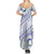 Pasifika Festival Summer Maxi Dress Tribal Pattern Violet Version LT01 - Polynesian Pride