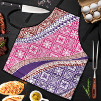 Hawaiian Quilt Pattern Apron Sweet Color Mixed - Polynesian Pride