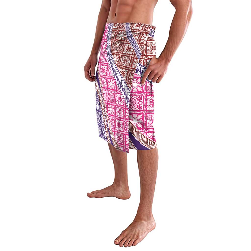 Hawaiian Quilt Pattern Lavalava Sweet Color Mixed - Polynesian Pride