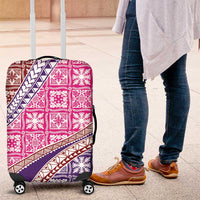 Hawaiian Quilt Pattern Luggage Cover Sweet Color Mixed - Polynesian Pride