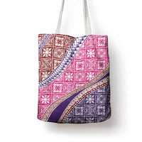 Hawaiian Quilt Pattern Tote Bag Sweet Color Mixed - Polynesian Pride