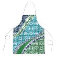 Hawaiian Quilt Pattern Apron Fresh Color Mixed - Polynesian Pride