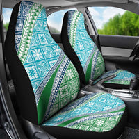 Hawaiian Quilt Pattern Car Seat Cover Fresh Color Mixed - Polynesian Pride