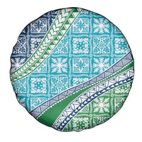 Hawaiian Quilt Pattern Spare Tire Cover Fresh Color Mixed - Polynesian Pride