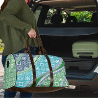 Hawaiian Quilt Pattern Travel Bag Fresh Color Mixed - Polynesian Pride