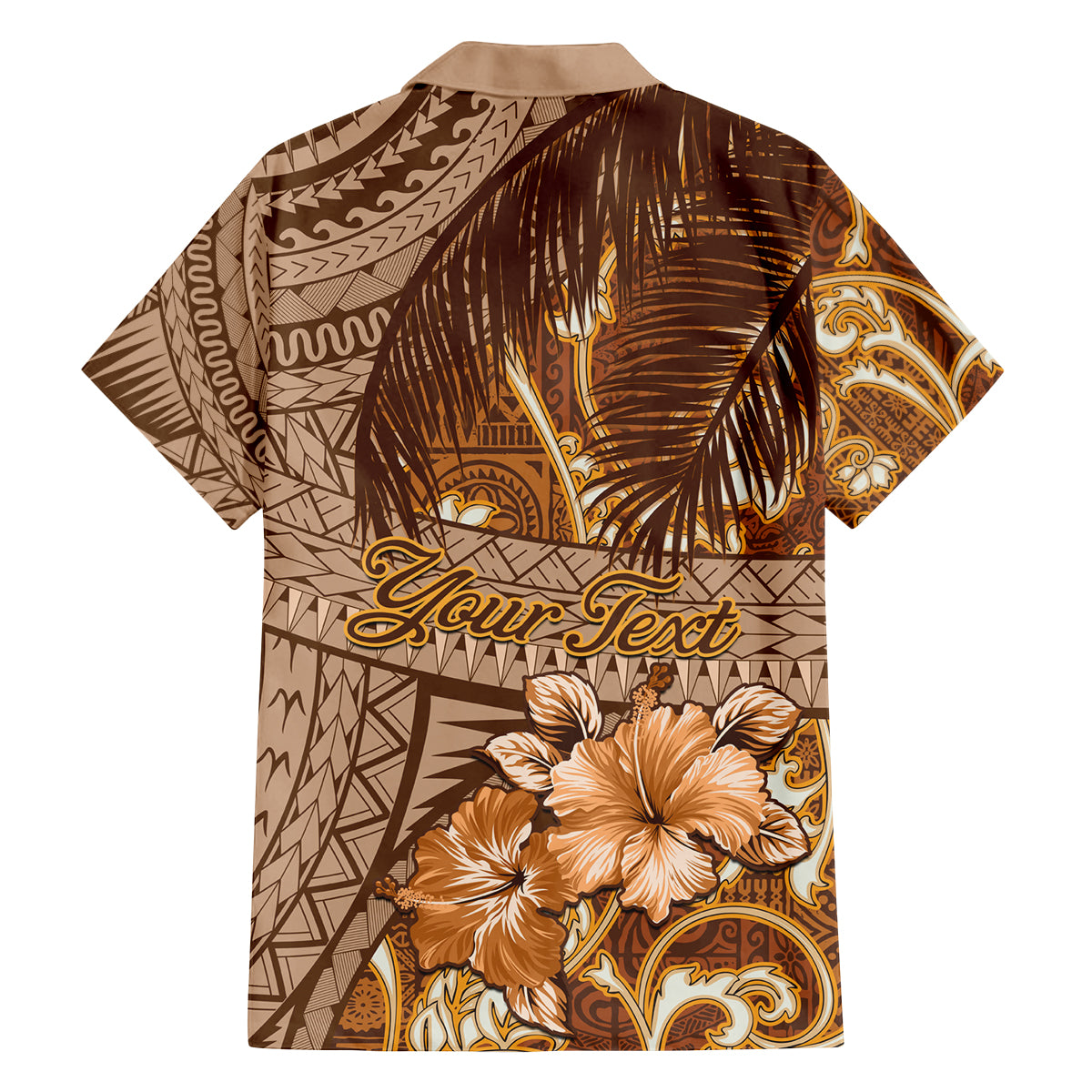 Personalised Fiji Masi Family Matching Off Shoulder Long Sleeve Dress and Hawaiian Shirt Bula Fijian Masi Tapa Vintage Style LT01 - Polynesian Pride
