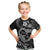 Polynesian Turtle Valentine Kid T Shirt You And Me Hibiscus Heart LT01 Black - Polynesian Pride
