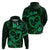 Polynesian Turtle Valentine Hoodie You And Me Green Hibiscus Heart LT01 - Polynesian Pride