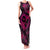 Polynesian Turtle Valentine Family Matching Tank Maxi Dress and Hawaiian Shirt You And Me Pink Hibiscus Heart LT01 Mom's Dress Pink - Polynesian Pride