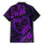 Polynesian Turtle Valentine Family Matching Mermaid Dress and Hawaiian Shirt You And Me Purple Hibiscus Heart LT01 - Polynesian Pride