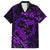 Polynesian Turtle Valentine Family Matching Short Sleeve Bodycon Dress and Hawaiian Shirt You And Me Purple Hibiscus Heart LT01 Dad's Shirt - Short Sleeve Purple - Polynesian Pride