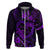 Polynesian Turtle Valentine Hoodie You And Me Purple Hibiscus Heart LT01 Zip Hoodie Purple - Polynesian Pride