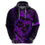 Polynesian Turtle Valentine Hoodie You And Me Purple Hibiscus Heart LT01 - Polynesian Pride