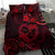 Polynesian Turtle Valentine Bedding Set You And Me Red Hibiscus Heart LT01 - Polynesian Pride