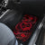 Polynesian Turtle Valentine Car Mats You And Me Red Hibiscus Heart LT01 - Polynesian Pride