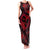 Polynesian Turtle Valentine Family Matching Tank Maxi Dress and Hawaiian Shirt You And Me Red Hibiscus Heart LT01 Mom's Dress Red - Polynesian Pride