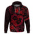 Polynesian Turtle Valentine Hoodie You And Me Red Hibiscus Heart LT01 Pullover Hoodie Red - Polynesian Pride