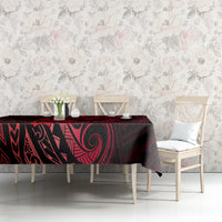 Polynesian Turtle Valentine Tablecloth You And Me Red Hibiscus Heart LT01 - Polynesian Pride
