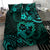 Polynesian Turtle Valentine Bedding Set You And Me Turquoise Hibiscus Heart LT01 - Polynesian Pride