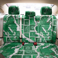 Hawaii Japanese Culture Green Back Car Seat Cover Spring Cranes Aloha Pattern