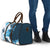 Blue Hibiscus Plumeria Floral Travel Bag - Polynesian Pride