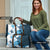 Blue Hibiscus Plumeria Floral Travel Bag - Polynesian Pride