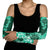 Green Hibiscus Plumeria Floral Arm Sleeves - Polynesian Pride