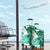 Green Hibiscus Plumeria Floral Luggage Cover - Polynesian Pride
