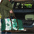 Green Hibiscus Plumeria Floral Travel Bag - Polynesian Pride