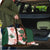 Green Orange Hibiscus Plumeria Floral Travel Bag - Polynesian Pride