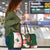 Green Orange Hibiscus Plumeria Floral Travel Bag - Polynesian Pride