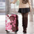 Pink Hibiscus Plumeria Floral Luggage Cover - Polynesian Pride