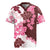 Pink Hibiscus Plumeria Floral Rugby Jersey - Polynesian Pride