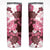 Pink Hibiscus Plumeria Floral Skinny Tumbler - Polynesian Pride