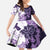 Purple Hibiscus Plumeria Floral Family Matching Puletasi and Hawaiian Shirt - Polynesian Pride