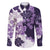 Purple Hibiscus Plumeria Floral Family Matching Tank Maxi Dress and Hawaiian Shirt - Polynesian Pride