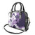 Purple Hibiscus Plumeria Floral Shoulder Handbag - Polynesian Pride