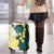 Yelow Teal Hibiscus Plumeria Floral Luggage Cover - Polynesian Pride