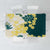 Yelow Teal Hibiscus Plumeria Floral Tablecloth - Polynesian Pride